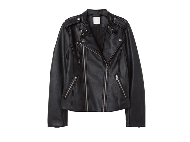 Czarna ramoneska, H&M, cena ok. 149,99 zł