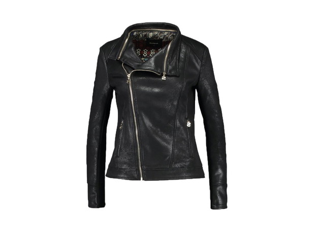 Czarna ramoneska z haftem, Desigual (zalando.pl), cena ok. 499,00 zł