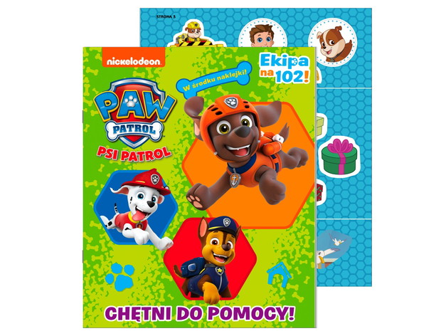 Ekipa na 102! Psi Patrol. Chętni do pomocy, cena ok. 9.99 zł