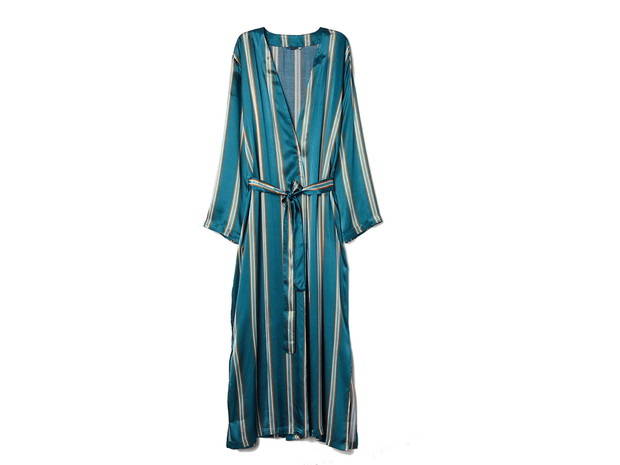 Satynowy szlafrok H&M, cena, ok. 149,90 zł