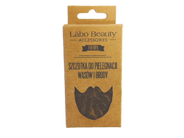 Szczotka do pielęgnacji wąsów i brody, Labo Beauty, cena 19,99