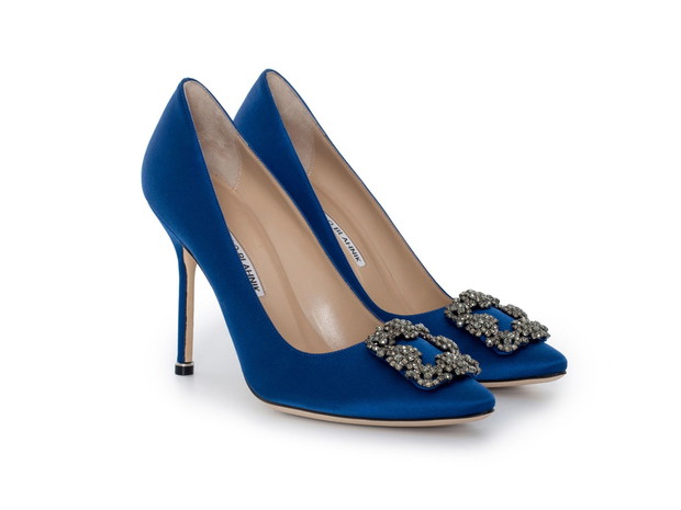 Szpilki Hangisi Manolo Blahnik, cena, ok. 3615 zł