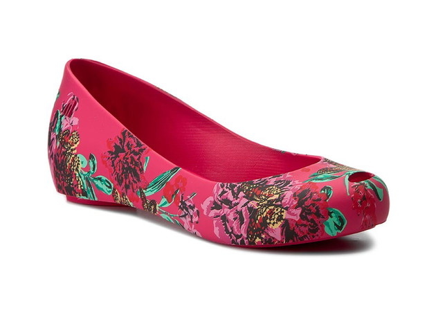 Baleriny w kwiaty, Melissa, cena ok. 219,00 zł