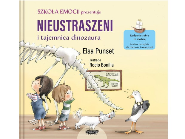Elsa Punset, Nieustraszeni i tajemnica dinozaura, cena ok. 30 zł