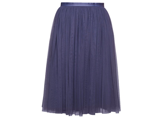 Granatowa spódnica tiulowa, Needle&Thread/zalando.pl, cena ok. 311,20 zł