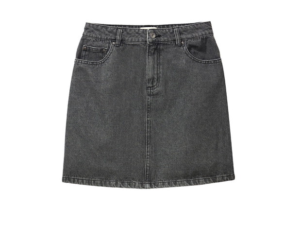 Jeansowa mini w kolorze grafitowym, House, cena ok. 69,99 zł