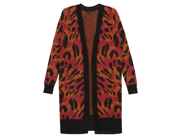 Kardigan w animal print, Solar, cena ok. 599,00 zł