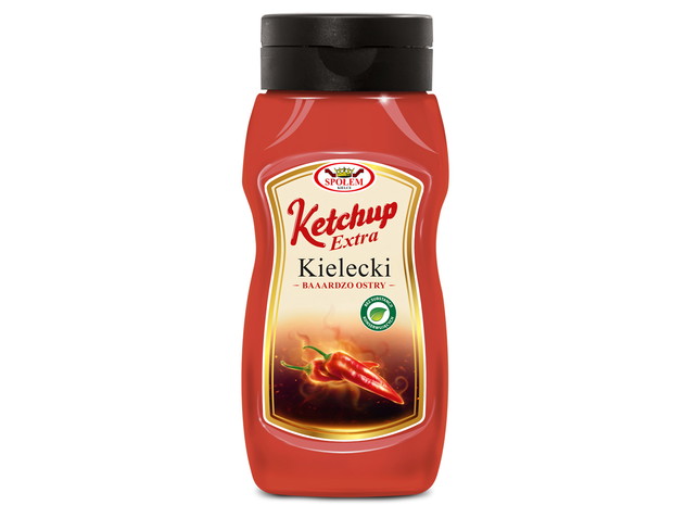 Ketchup Kielecki baaaardzo ostry, cena ok. 4.40 zł