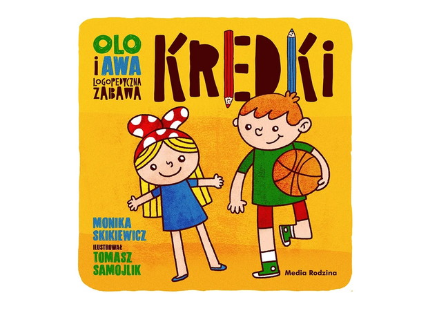 Monika Skikiewicz, Olo i Awa. Logopedyczna zabawa. Kredki, cena ok. 10 zł