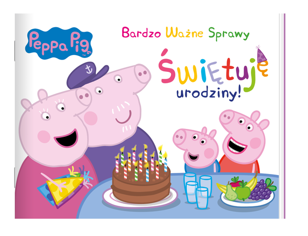 Peppa. Bardzo ważne sprawy, Świętuję urodziny, cena ok. 7.49 zł