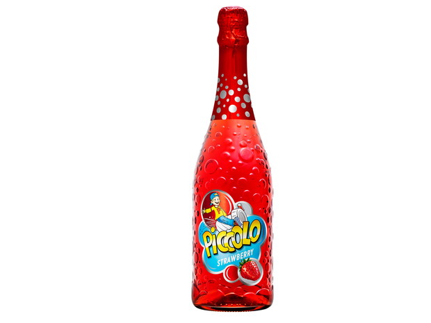 Piccolo w bąbelkowej butelce, cena ok. 10 zł