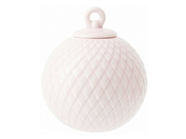 Porcelanowa bombka w łuski, Fabryka Form, cena 86 zł