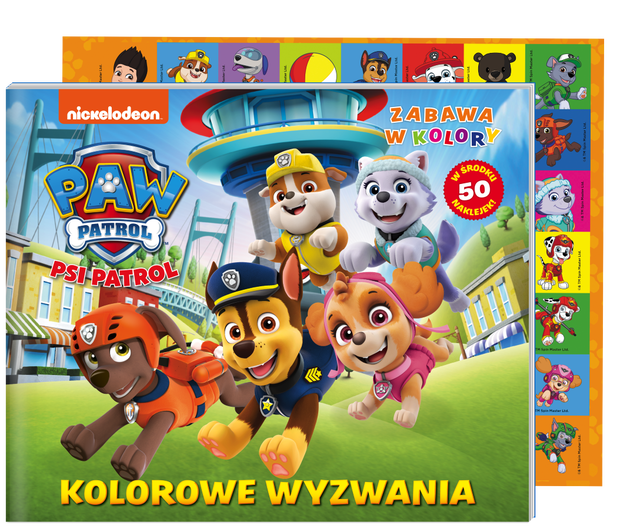 Psi Patrol. Kolorowe wyzwania, cena ok. 13.99 zł