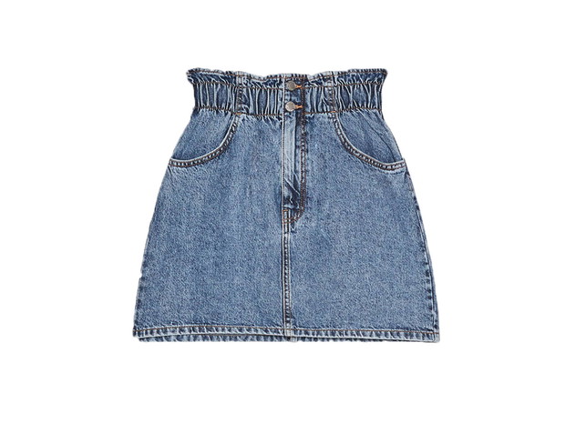 Spódnica jeansowa mini, Bershka, cena ok. 89,90 zł