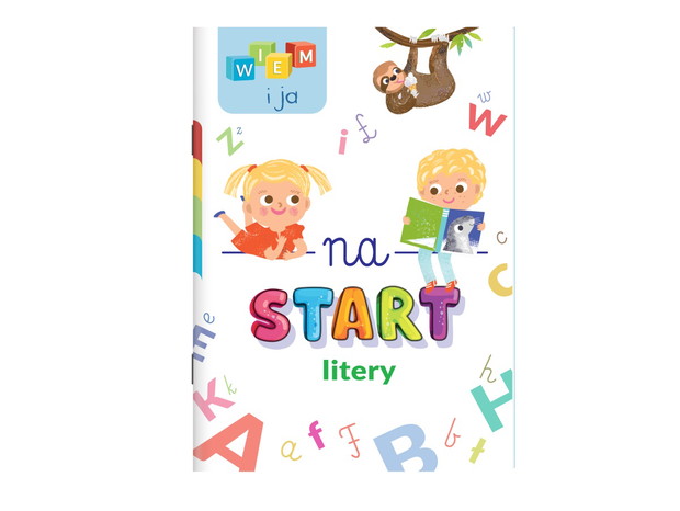 Wiem i ja, Na start. Litery, cena ok. 7.99 zł