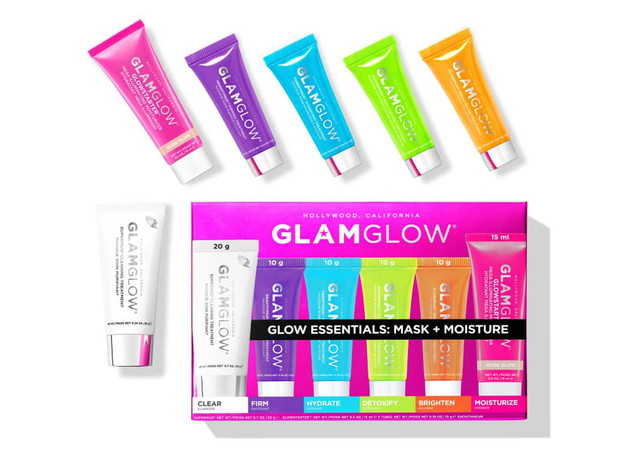 Zestaw Glow Essentials Mask + Moisture GlamGlow, cena 169 zł