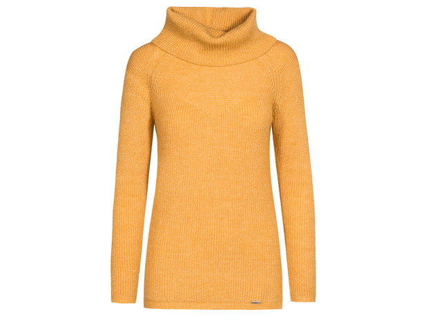 Żółty sweter z golfem, Quiosque, cena ok. 159,90 zł
