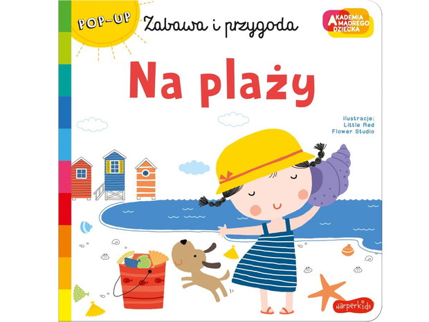 Akademia Mądrego Dziecka, Zabawa i przygoda. Na plaży, cena ok. 25 zł