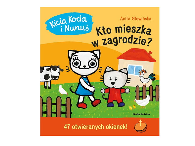 Anita Głowińska, Kicia Kocia z okienkami, Kto mieszka w zagrodzie, cena ok. 30 zł
