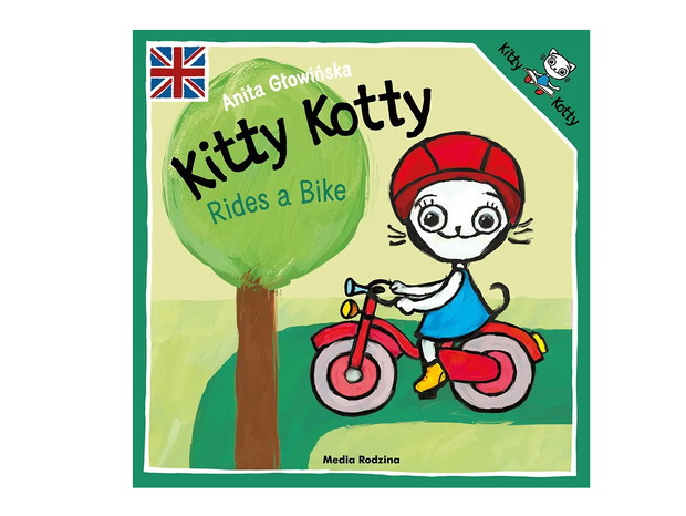 Anita Głowińska, Kitty Kotty rides a bike, cena ok. 9 zł