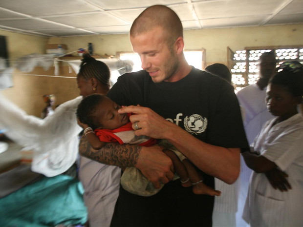 David Beckham wspiera UNICEF