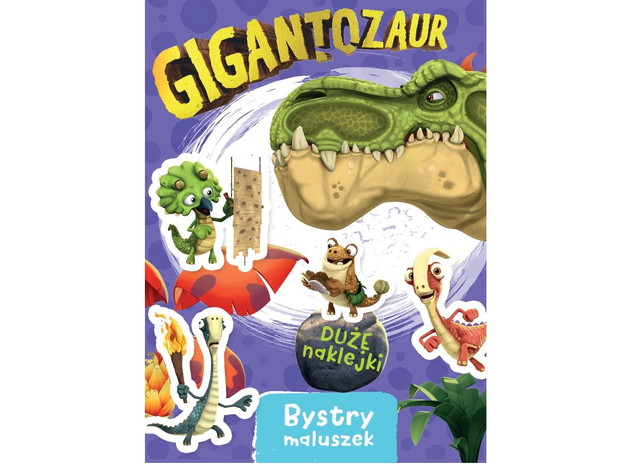 Gigantozaur. Bystry maluszek, cena ok. 15 zł