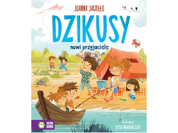 Joanna Jagiełło, Dzikusy. Nowi przyjaciele, cena ok. 35 zł