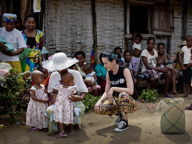 Katy Perry wspiera UNICEF