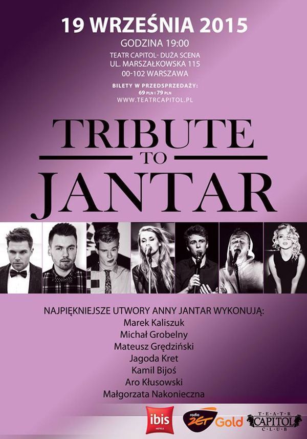 Koncert Tribute to Jantar w Teatrze Capitol
