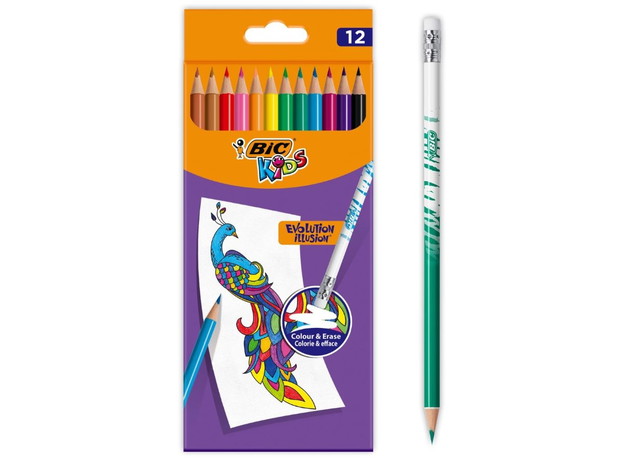 Kredki BIC Kids Evolution ECOlutions, cena ok. 18 zł za 12 sztuk