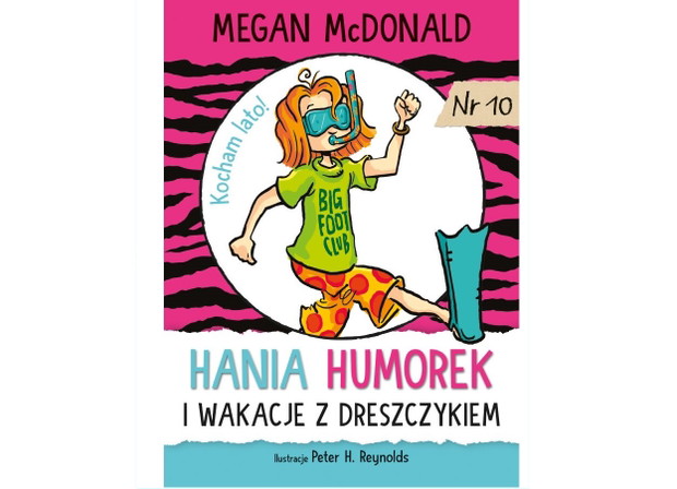 Megan McDonald, Hania Humorek i wakacje z dreszczykiem, cena ok. 17 zł