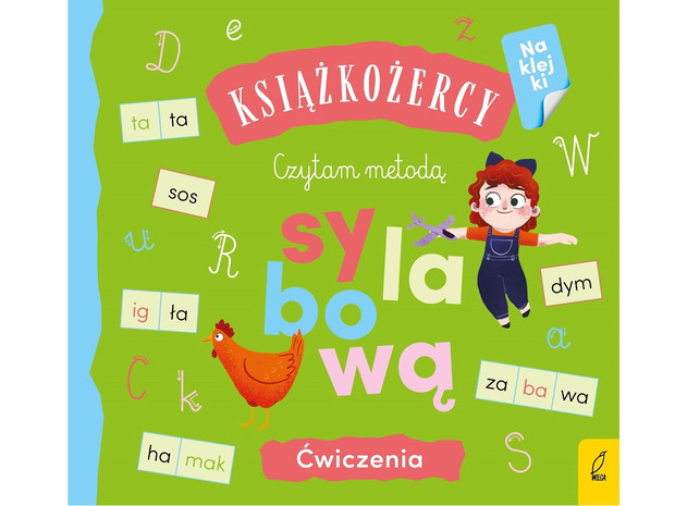 Monika Sobkowiak, Czytam metodą sylabową. Ćwiczenia. Książkożercy, cena ok. 23 zł