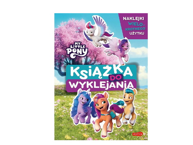 My Little Pony. Nowe pokolenie. Książka do wyklejania, cena ok. 10 zł