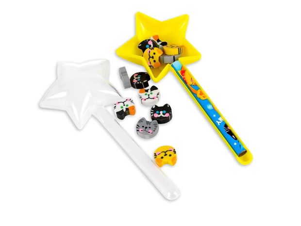 Ołówek z gumkami Crazy Cats, do kupienia w Empiku, cena ok. 19.99 zł