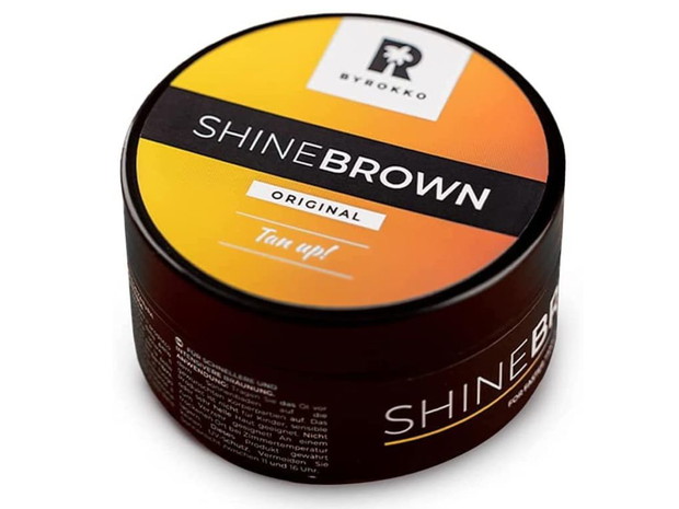 Shine Brown przyspieszający krem do opalania Byrokko, cena: ok. 120 zł