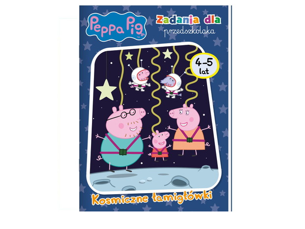 Świnka Peppa, Kosmiczne łamigłówki, cena ok. 15.99 zł