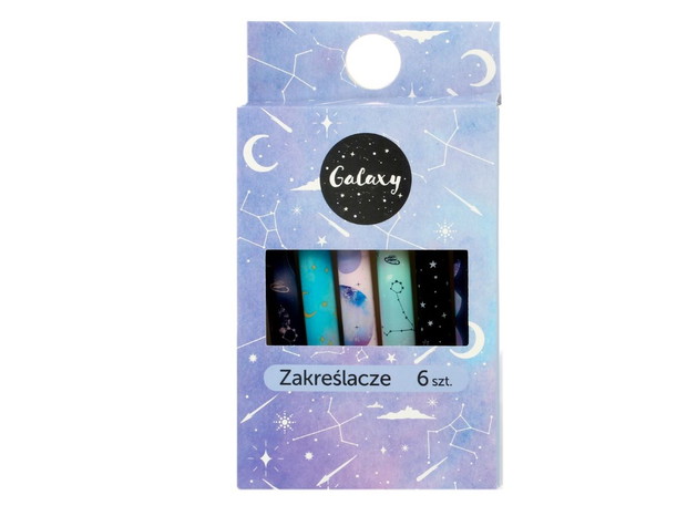 Zakreślacze Galaxy, do kupienia w Empiku, cena ok. 29.99 zł