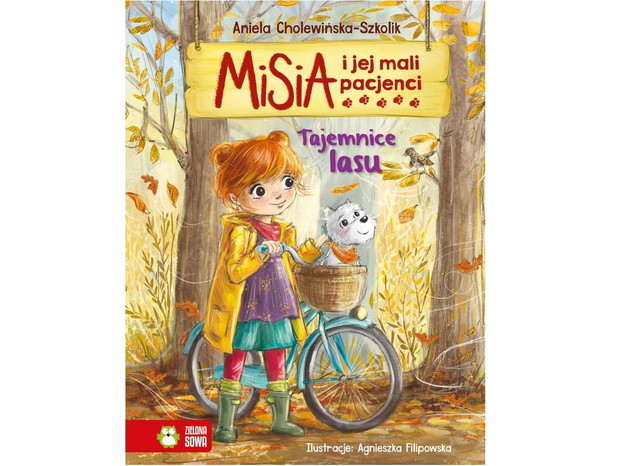 Aniela Cholewińska-Szkolik, Misia i jej mali pacjenci. Tajemnice lasu, cena ok. 35 zł