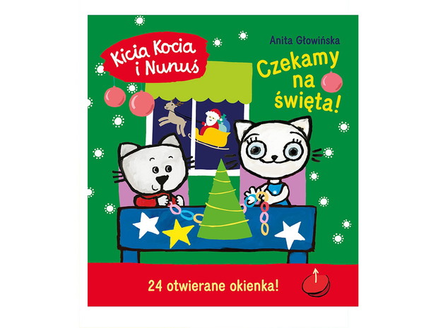 Anita Głowińska, Kicia Kocia i Nunuś - czekamy na święta, cena ok. 30 zł