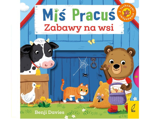 Benji Davies, Miś Pracuś. Zabawy na wsi, cena ok. 28 zł