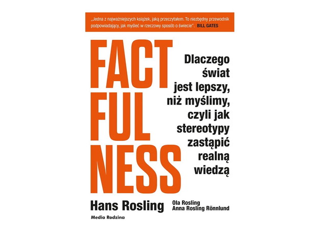 Hans Rosling, Factfulness, cena ok. 35 zł
