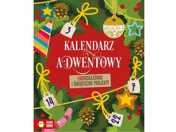 Kalendarz adwentowy. Ekowskazówki i świąteczne projekty, cena ok. 20 zł