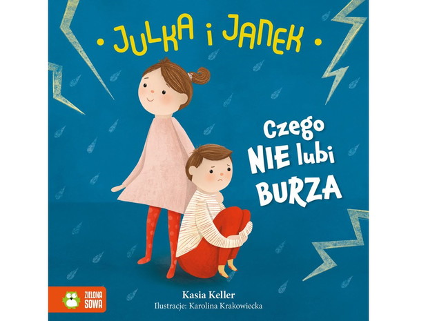 Kasia Keller, Julka i Janek. Czego nie lubi burza, cena ok. 20 zł