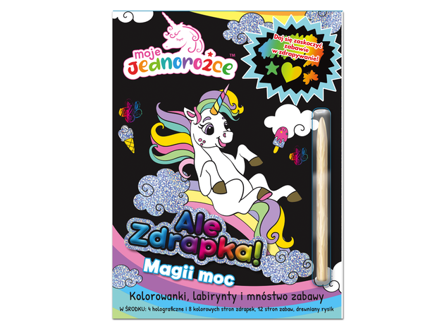 Moje jednorożce. Ale zdrapka, cena ok. 23 zł
