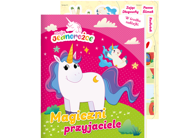Moje jednorożce. Magiczni przyjaciele, cena ok. 11 zł