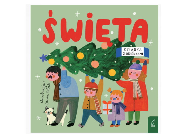 Święta. Książka z okienkami, cena ok. 25 zł