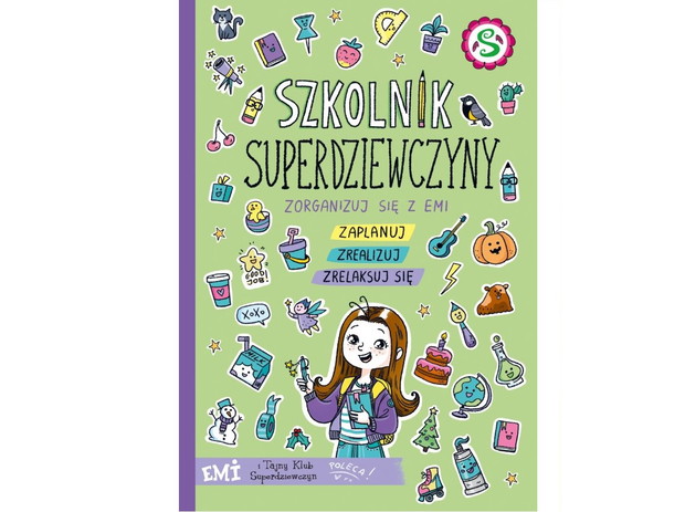 Szkolnik superdziewczyny. Zorganizuj się z Emi, cena ok. 30 zł