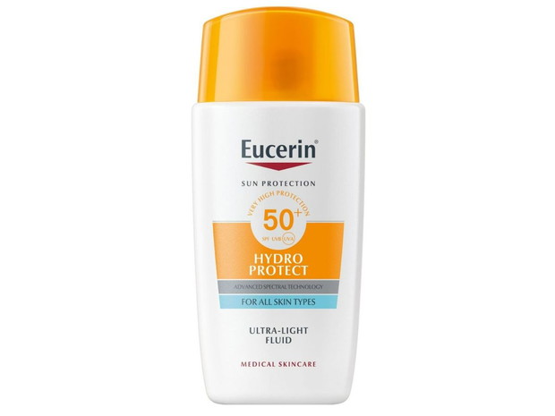 Fluid z filtrem do twarzy Hydro Protect SPF50+, Eucerin, cena: 89,99 zł