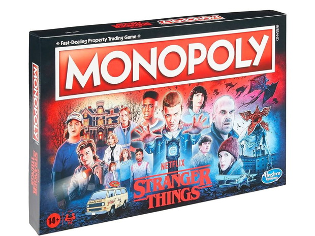 Gra planszowa Stranger Things, Monopoly, cena ok. 100 zł