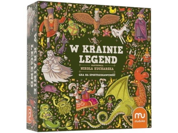 Gra planszowa W krainie legend, MUKUDO, cena ok. 50 zł